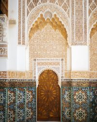 pexels-photo-20686582-20686582 Capture of ornate Moroccan architecture featuring elaborate patterns and tiles, highlighting cultural heritage.
